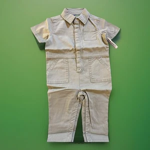 Gap Utility Coveralls Baby Size 6-12M NWT - Picture 1 of 3