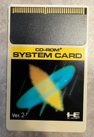 NEC PC Engine CD Rom2 System Card 2.1 Japanese