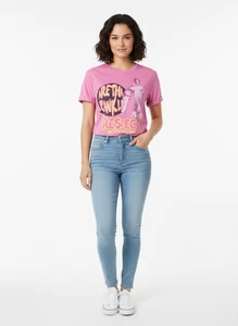 Camiseta Aretha Franklin Mujer S Pequeña Rosa Gráfica Camiseta Manga Corta 100 Algodón - Imagen 1 de 8