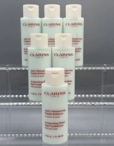 Lot Of 6 Clarins Paris - Invigorating Shine Hair Conditioner Luxurious (2oz) - Picture 1 of 5