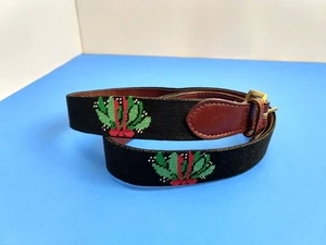 Cintura ad ago Smathers & Branson taglia 38 Natale agrifoglio vischio - Foto 1 di 10