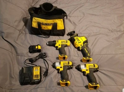Dewalt 12v Set With Bag - Image 1 of 4