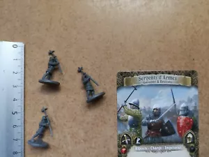 SERGENT D'ARME /15MM MINIATURE/TIME OF LEGENDS JOAN OF ARC M521 - Imagen 1 de 1