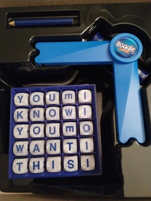 Vintage Boggle Deluxe - The 3 Minute Word Search Game - 1996 - Image 1 of 3