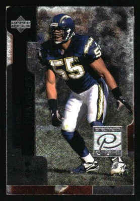 1998 Upper Deck Black Diamond Premium Cut # PC9 Junior Seau - Image 1 of 2