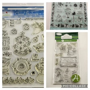 3 Stück durchsichtige Plastikmarken zum Thema Urlaub unmontiert ungeöffnet neu aus altem Lagerbestand - Bild 1 von 7