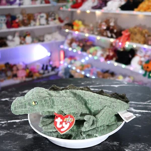 TY Beanie Baby - Swampy the Alligator | Tush Tag Wear | Retired | Rare - Picture 1 of 16