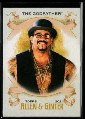 2021 Topps Heritage WWE Allen & Ginter #AG-30 The Godfather - Image 1 of 2