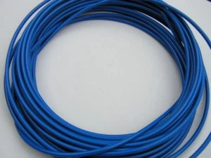 BLUE 25' BICYCLE BIKE LINED BRAKE CABLE HOUSING 25 FOOT ROLL BLU - Picture 1 of 1