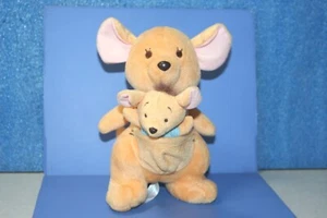 Disney Winnie the Pooh Kanga & Roo Plush Doll Kangaroo SEGA JPN 2004 22cm - Picture 1 of 13