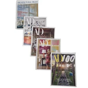 Architectural Digest LOT OF 5 Record Design Home House Architect - Picture 1 of 1