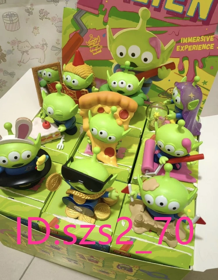 Secret + 9pcs - POP MART Alien Immersive Experience Mini Figure Toy Cute Gift - Image 1 of 1