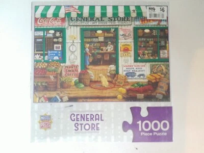 General Store Puzzle 1000 Pieces Masterpieces Sealed 705988998591 - Image 1 of 4