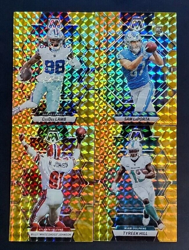 2023 Mosaic Football REACTIVE YELLOW PRIZMS with Rookies You Pick the Card - Image 1 of 1