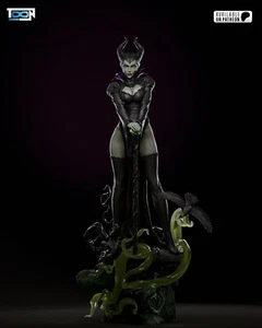 Maleficent Statue 3D Printed Kit Unpainted/Unassembled - Picture 1 of 14
