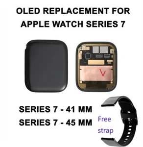 For Apple Watch iWatch Series 7 OEM OLED LCD Display Screen Replacement 41 45 MM - Picture 1 of 5
