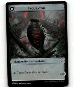 FOIL - MTG Incubator (0018) Phyrexian (0018) March of the Machine Token - Picture 1 of 2