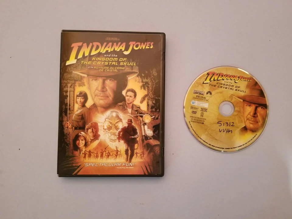 Indiana Jones and the Kingdom of the Crystal Skull (DVD, 2008) - Image 1 of 1