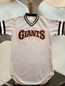 Vintage San Francisco Giants Jersey Size MEDIUM Youth Golden West Windows - Picture 1 of 9