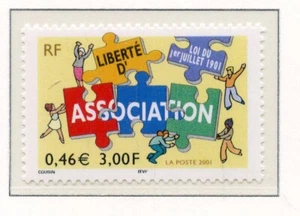 PHOTO CONTRACTUELLE / TIMBRE FRANCE NEUF N° 3404 ** LIBERTE D'ASSOCIATION - Photo 1/1