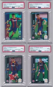 LOTTO4 PSA9 2020 PANINI WCCF FOOTISTA PEDRI RC ROOKIE SPAGNA - Foto 1 di 2