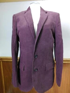 JCrew $425 Ludlow Suit Jacket Italian Corduroy 42S burgundy F4253 - Picture 1 of 3