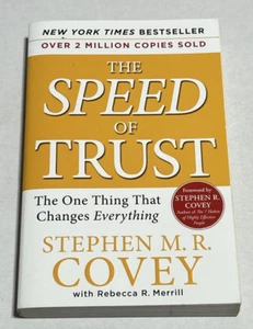 The SPEED of Trust by Stephen M.R. Covey 2006 Paperback Business Leadership Book - Imagen 1 de 9