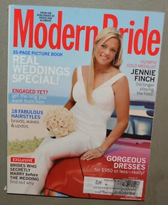 Modern Bride magazine - Jennie Finch - December / January 2005 - Picture 1 of 1