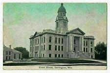 Lafayette County Court House, Darlington, Wisconsin 1912