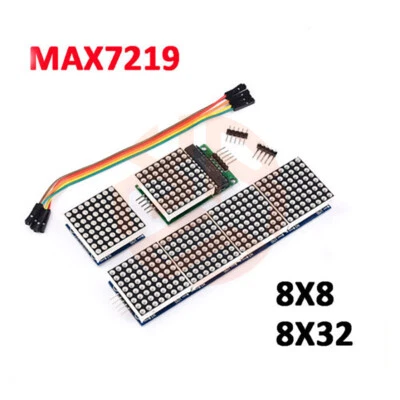 LED Dot Matrix Display 8X8/32 MAX7219 Dot Matrix Display Modul für Raspberry Pi - Bild 1 von 4
