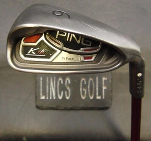Ping K15 Ti Face White Dot 6 Iron Regular Graphite Shaft Ping Grip - Picture 1 of 5