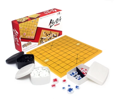 Skill of God Baduk Janggi Set Korean Checker and Chess Korea Board Game/Freeship - Image 1 of 4
