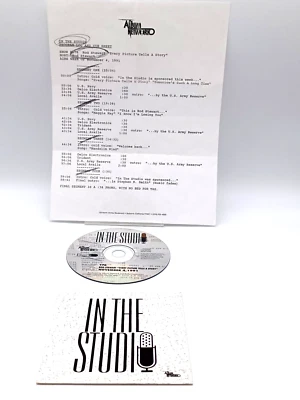 ROD STEWART - rare CD Radioshow "In The Studio" (USA) - Bild 1 von 3