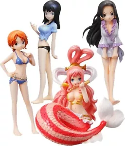 Figura 4 de personajes de media edad de One Piece Nami Nico Robin Shirahoshi Boa Hancock - Imagen 1 de 1