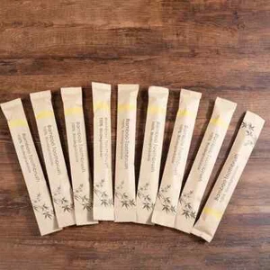 Bamboo Adult Toothbrush BPA Free Medium Bristles Eco Friendly Wooden Pack of 10 - Picture 1 of 43