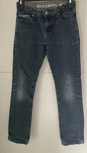 BILLABONG boys straight fifty blue jeans size 26 - Picture 1 of 5
