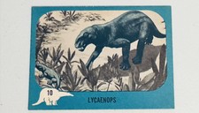 1961 Nu Card Dinosaur Series #10 NM LYCAENOPS