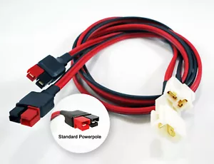 Los cables conectores en T de radio M/F de 12 V se adaptan a ANDERSON POWERPOLE, YAESU, ICOM, KENWOOD - Imagen 1 de 4