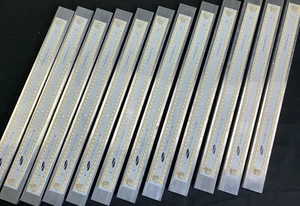 12 pk Sun Board Strips w/ Heatsinks 1152 Samsung lm561c LEDs DIY Grow Light 550w - Picture 1 of 12