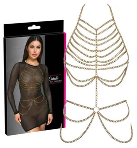 Catena Regolabile Sexy Completo Body Erotico Per Donna SexToy In Metallo Hot - Foto 1 di 11