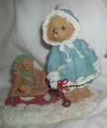 ENESCO Cherished Teddies LOT MARY Pulling Sled A Special Friend Warms The Season