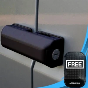 Milenco Van Rear, Side Sliding Door High Security Door Lock BLACK 0529. Mat? - Picture 1 of 23