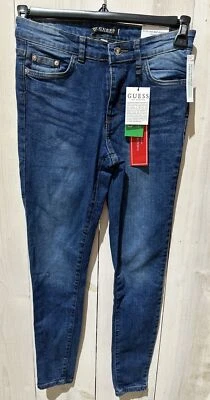 NWT Guess Womens Jeans Los Angeles Tamara Mid Rise Skinny Light Wash Size 28 - Image 1 of 4
