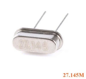 20pcs 27.145MHz 27.145M Quartz Passive Crystal Oscillator HC-49S Through Holes - Picture 1 of 4