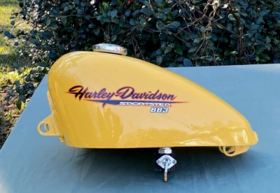 Carburador Harley Davidson Sportster XL 883 OEM 2,2 galones 1995 tanque de gasolina Foto 1 de 4