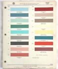 1959 DODGE PPG COLOR PAINT CHIP CHART ALL MODELS ORIGINAL MOPAR