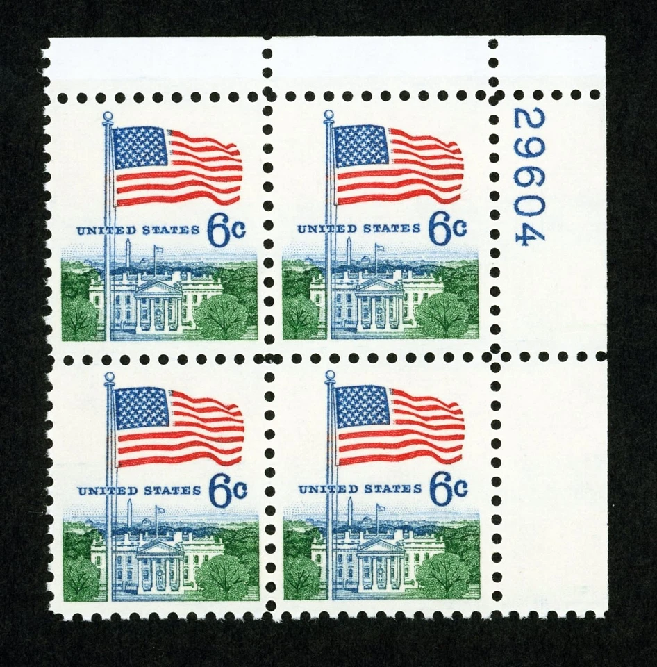 Stamps United States, Scott # 1338 Mint NH plate block - Image 1 of 1