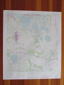 Mapa Topográfico Eloise Florida 1973 Original Vintage USGS - Imagen 1 de 1