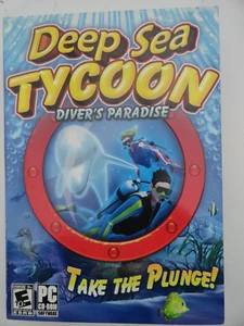 Video Game PC Deep Sea Tycoon Divers Paradise NEW SEALED Box Free SnH - Picture 1 of 5