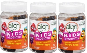 Align Kids Probiotic Supplement Natural Fruit Flavors Gummies 50ct(3 Pack) - Picture 1 of 1